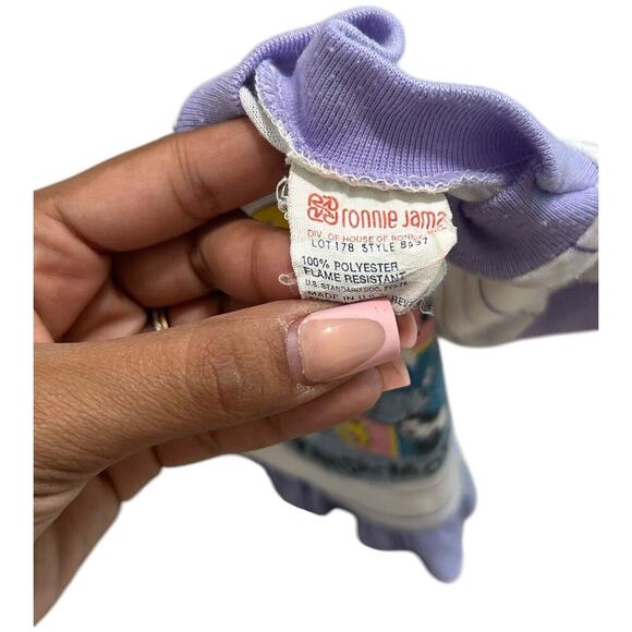 Panda-Monium 90’s Ronnie Jamz Baby Ruffle Nightgown - Picture 3 of 3